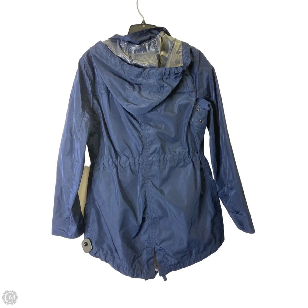 Coat Raincoat By Marc New York In Blue, Size: M