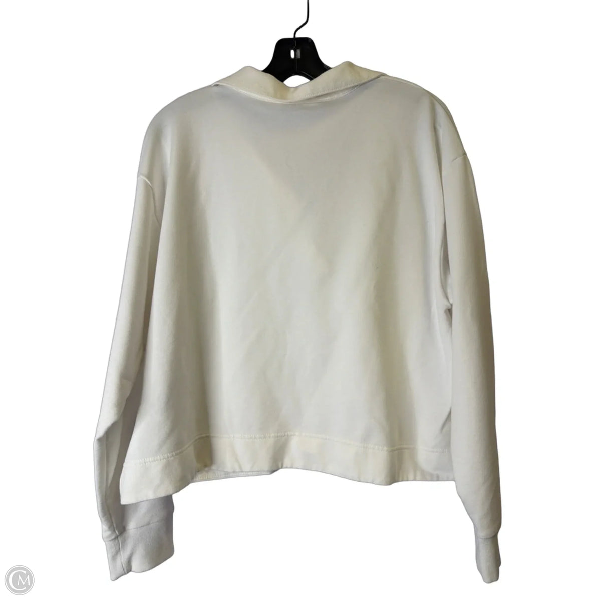 Athletic Sweatshirt Collar By Athleta In White, Size: M