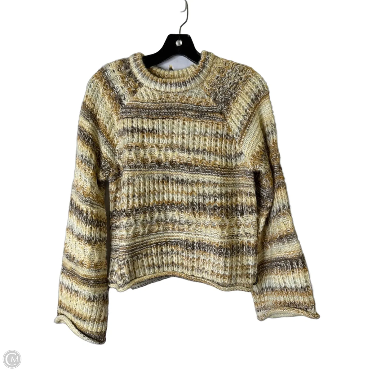 Sweater By Universal Thread In Orange & Tan, Size: S