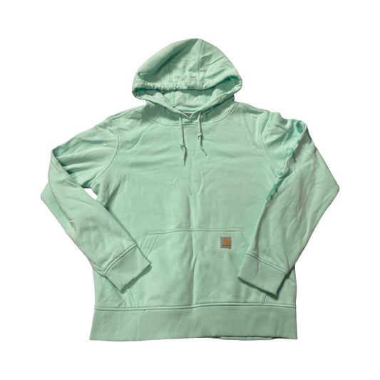 Athletic Sweatshirt Hoodie By Carhartt In Green, Size:M