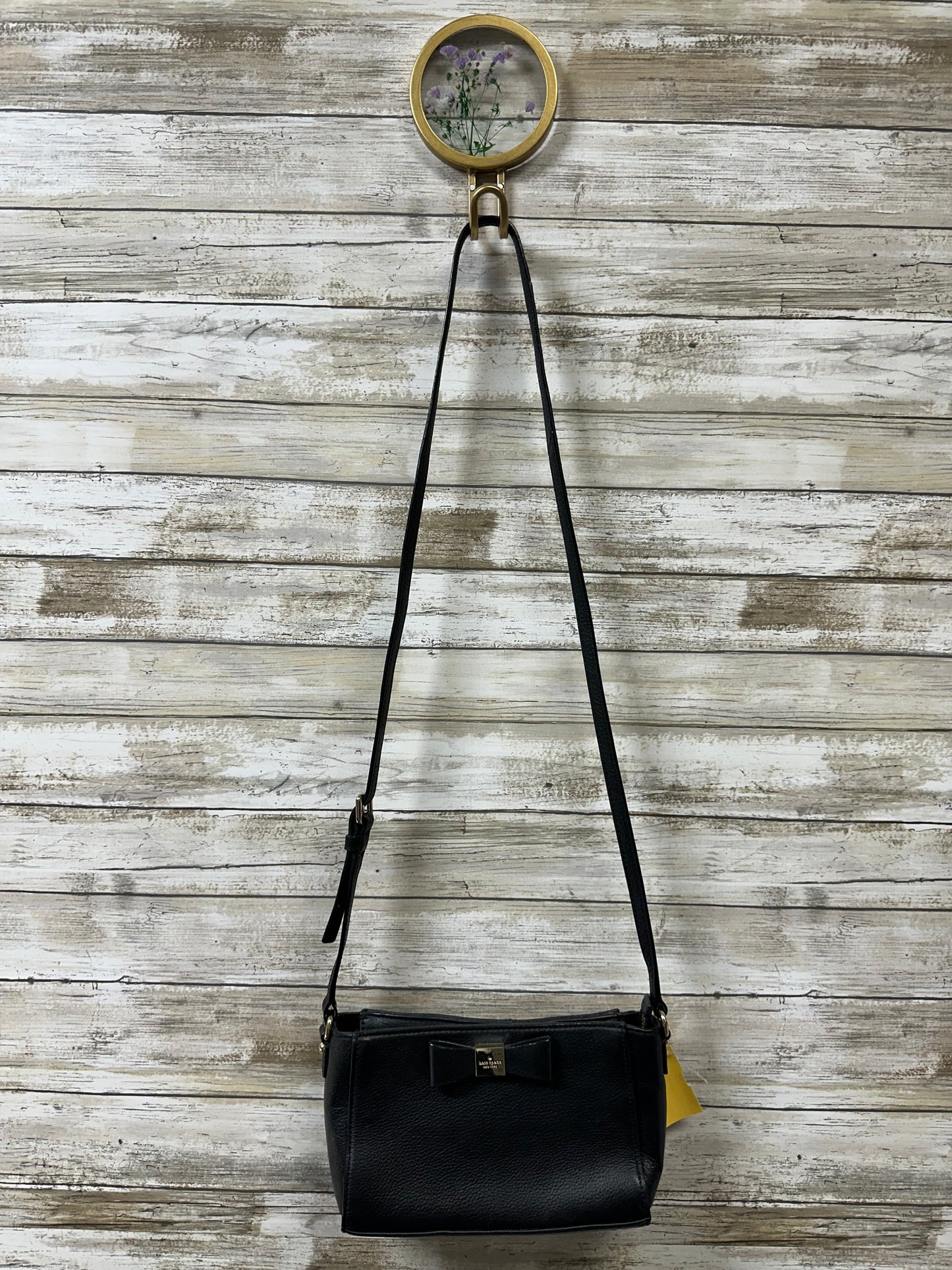 Crossbody Designer By Kate Spade In Black, Size:Small