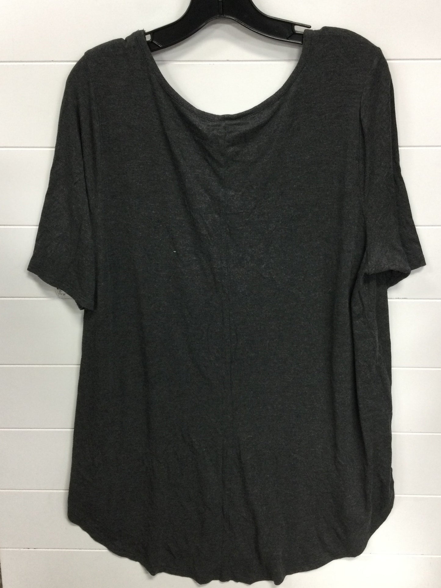 Top Ss By Torrid In Grey, Size:3X