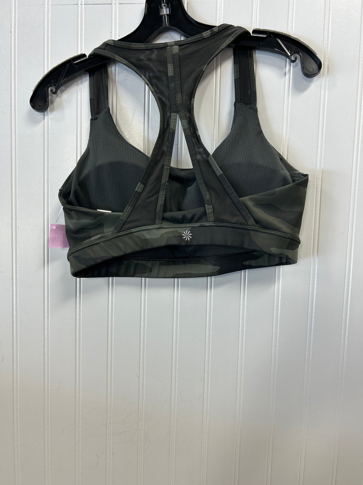 Athletic Bra By Athleta In Green, Size:S