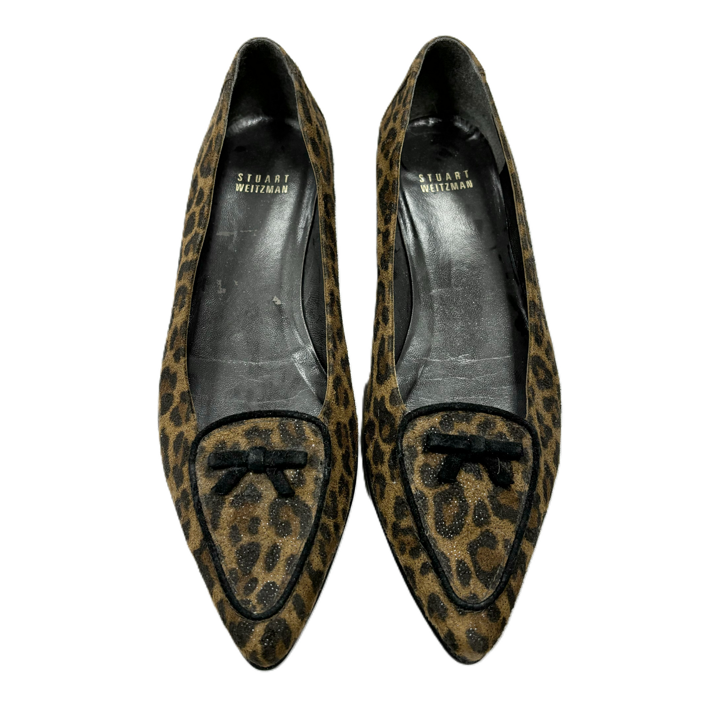 Shoes Flats By Stuart Weitzman In Animal Print, Size: 7.5