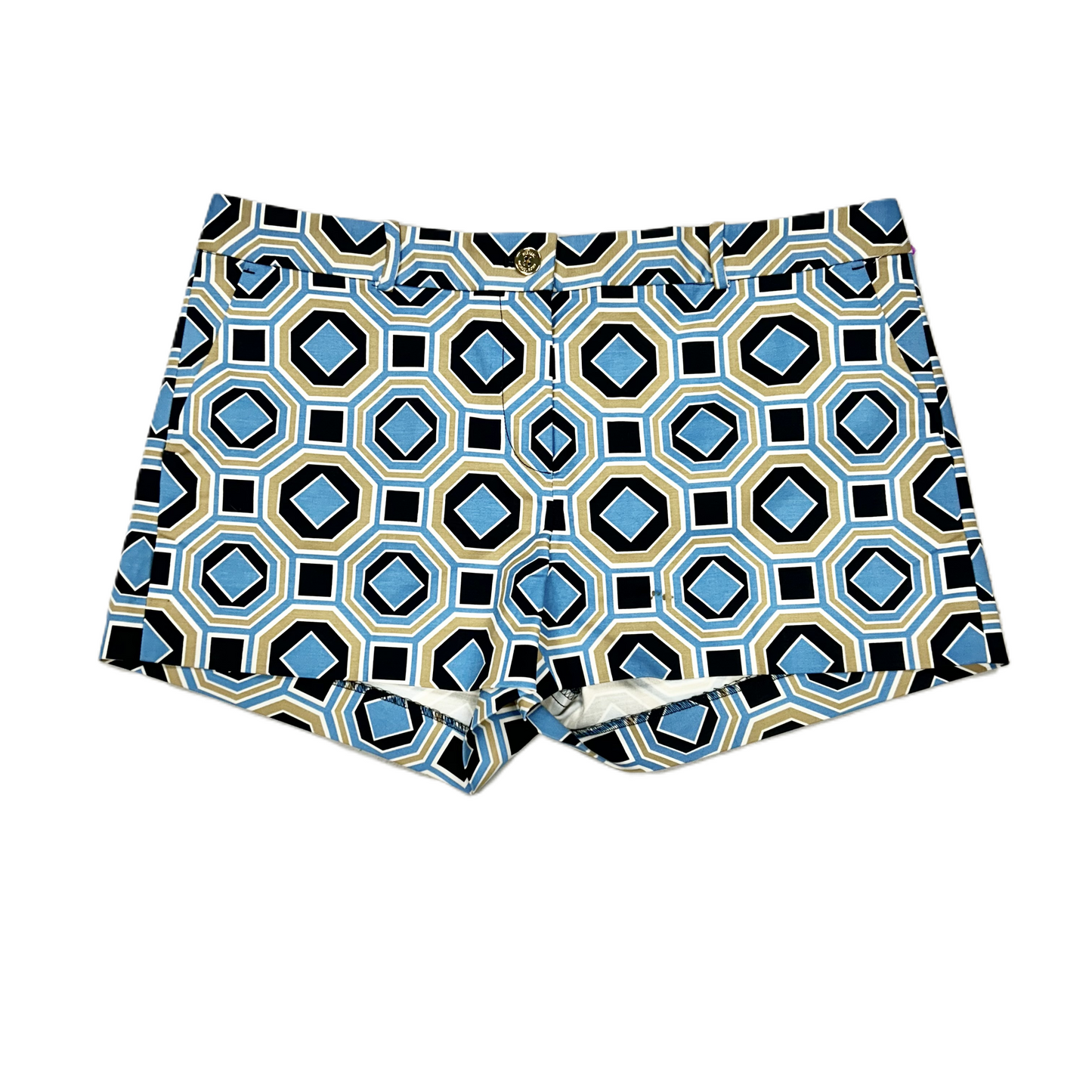Blue & Tan Shorts By Michael By Michael Kors, Size: 10
