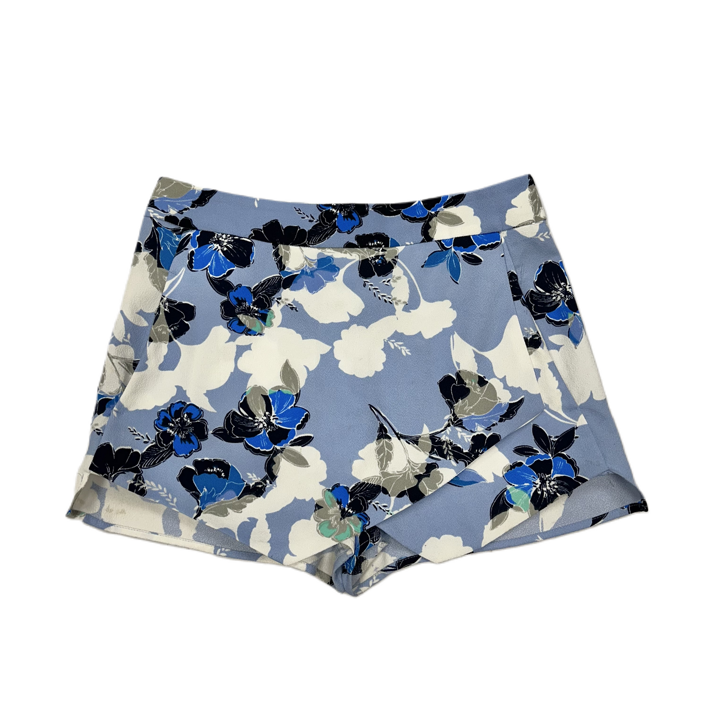 Blue & White Skort By Aqua, Size: L