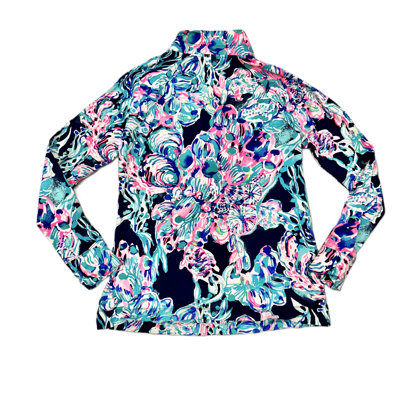 Blue & Pink Jacket Designer By Lilly Pulitzer, Size: S