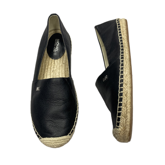 Black Sandals Flats By Michael By Michael Kors, Size: 7.5