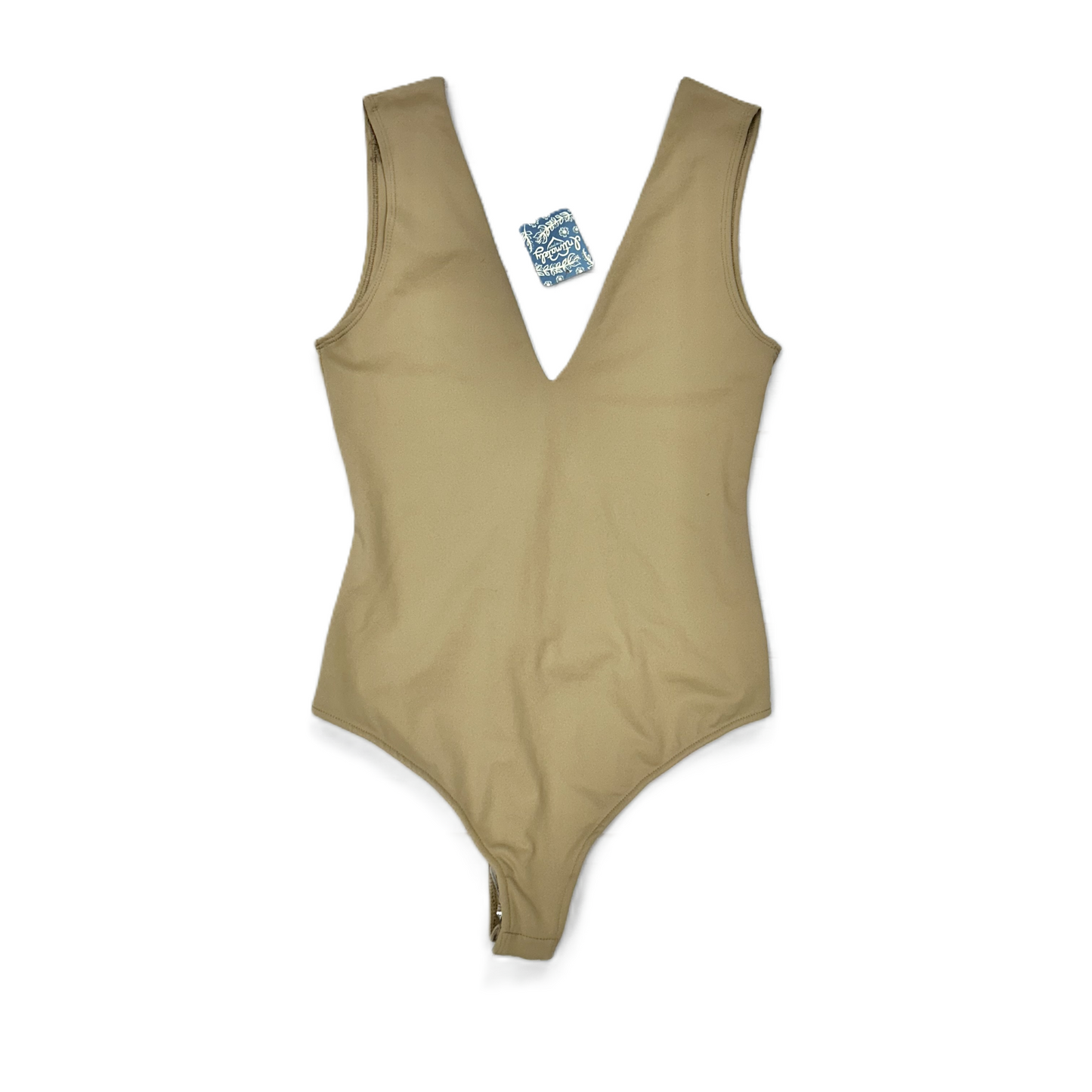 Tan Bodysuit By Free People, Size: Xs