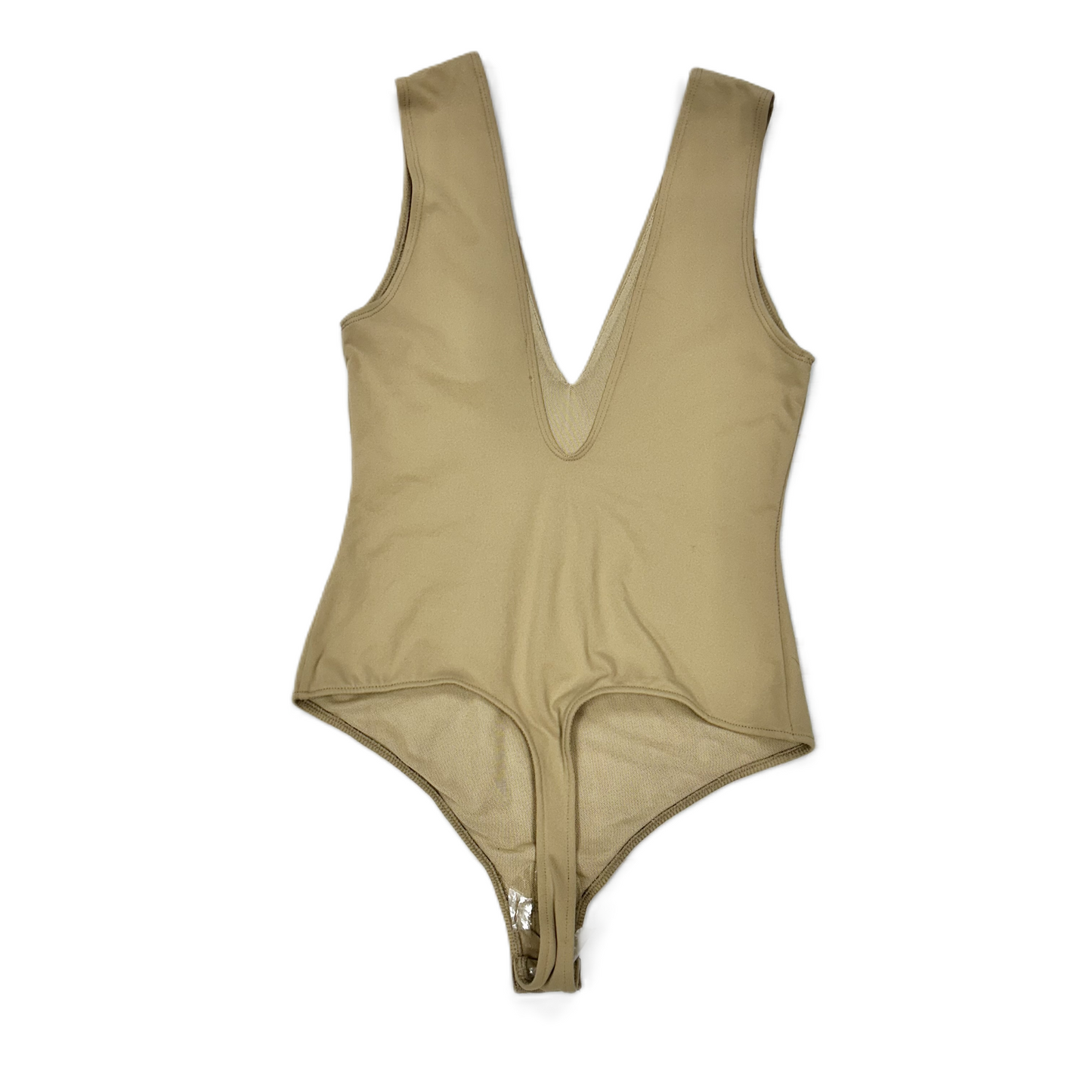 Tan Bodysuit By Free People, Size: Xs