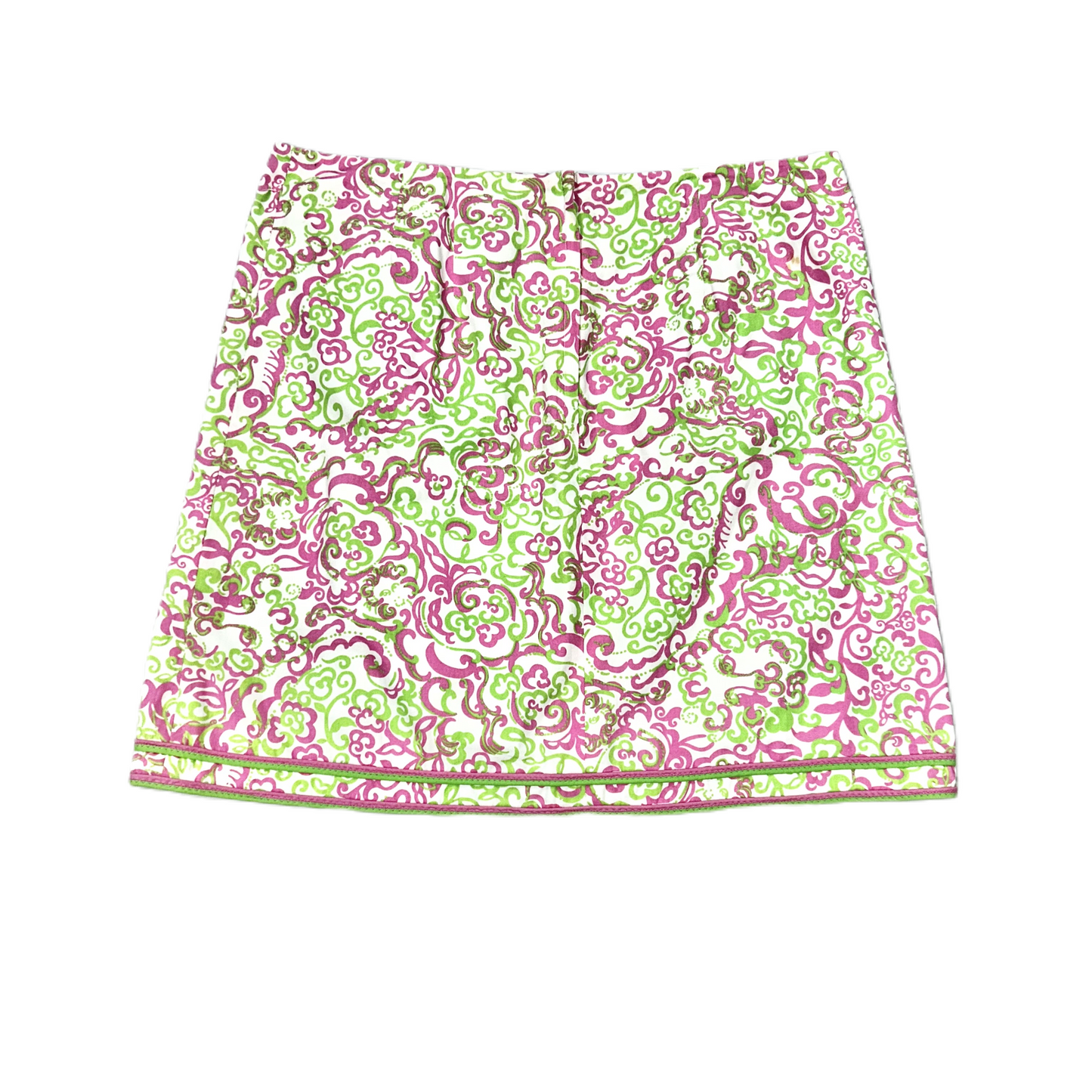 Green & Pink Skirt Designer By Lilly Pulitzer, Size: 12