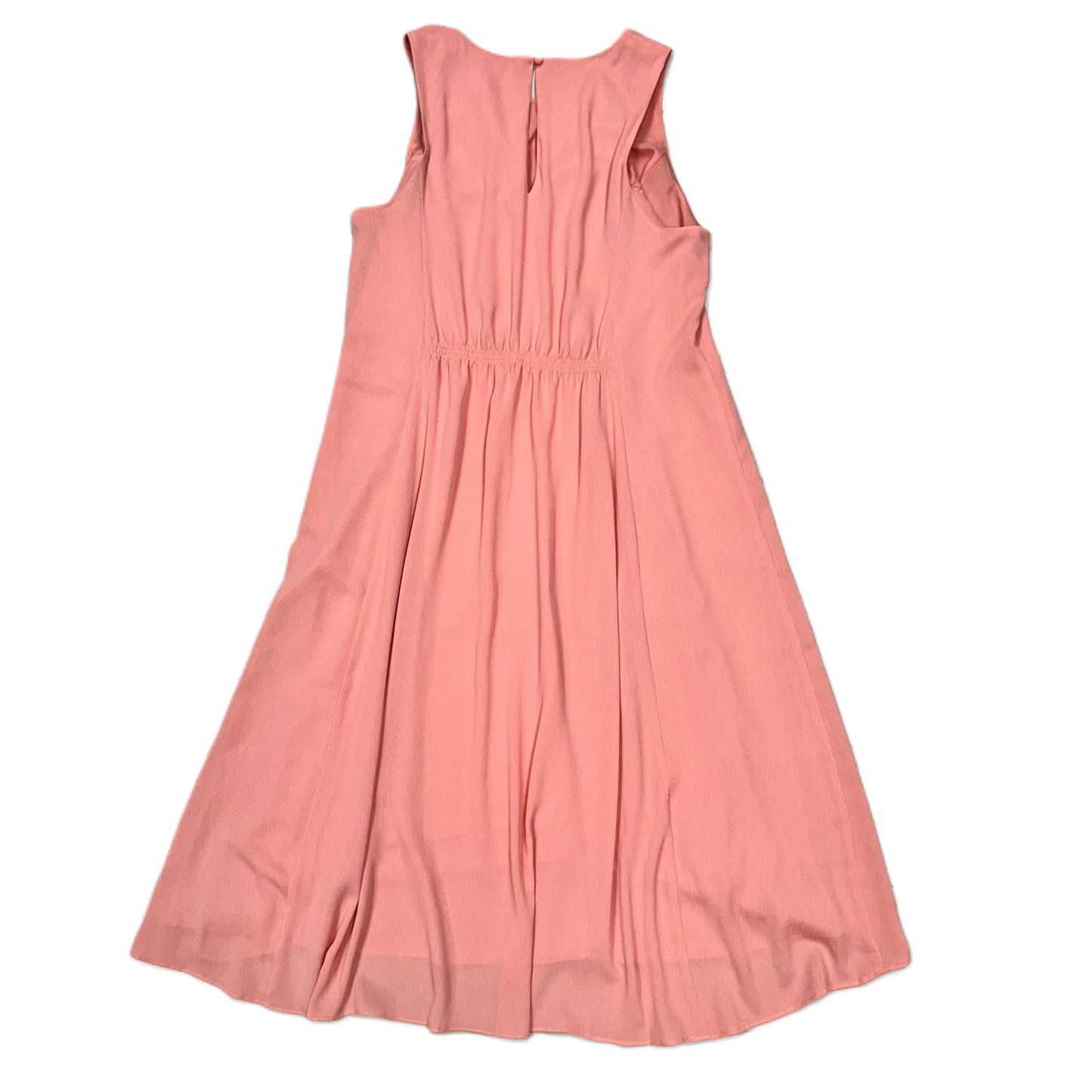 Dress Casual Midi By White House Black Market In Pink, Size: L