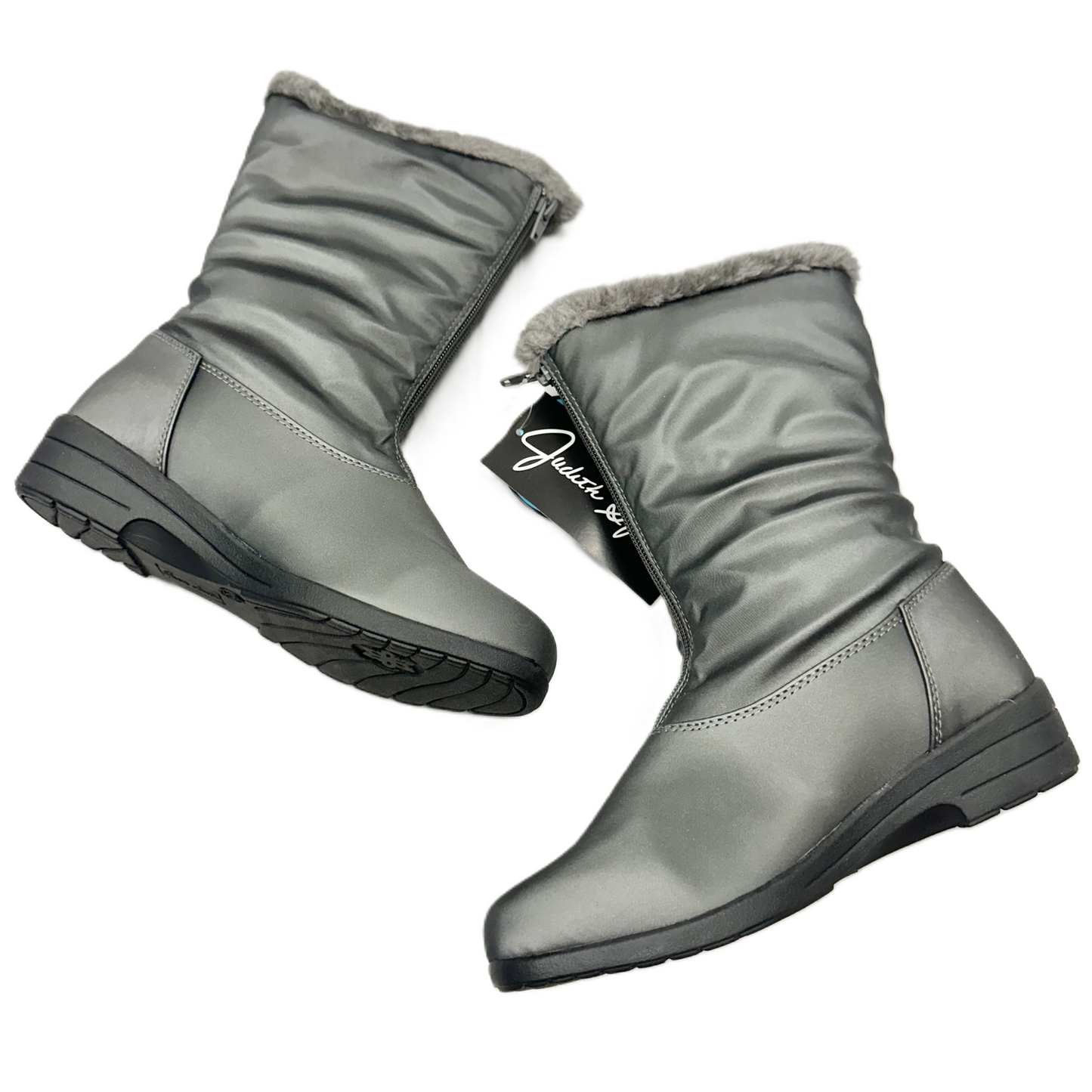 Boots Snow In Grey, Size: 6