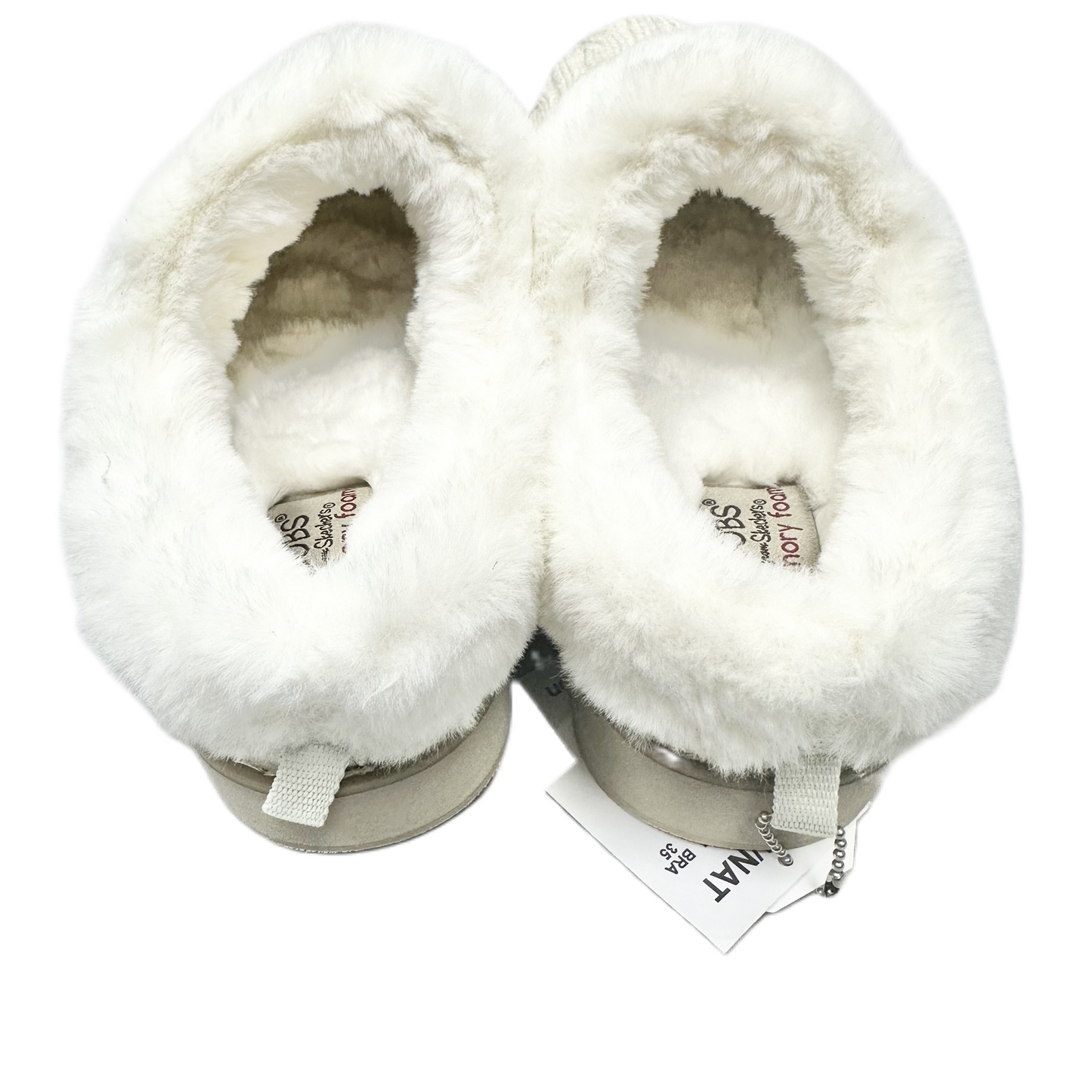 Slippers By Bobs In Cream size 6