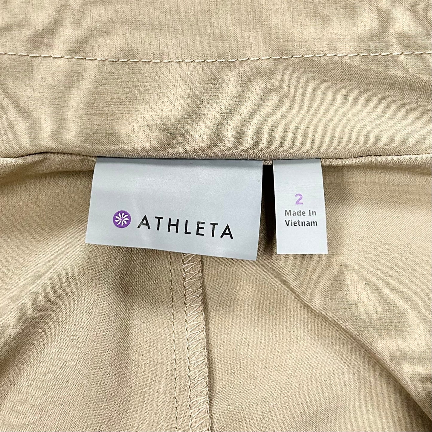 Athletic Skort By Athleta In Tan, Size: S