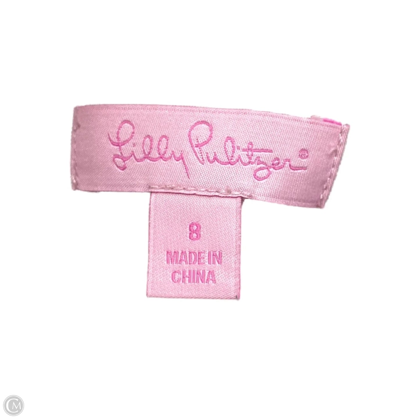 Dress Designer By Lilly Pulitzer In Blue & White, Size: 8