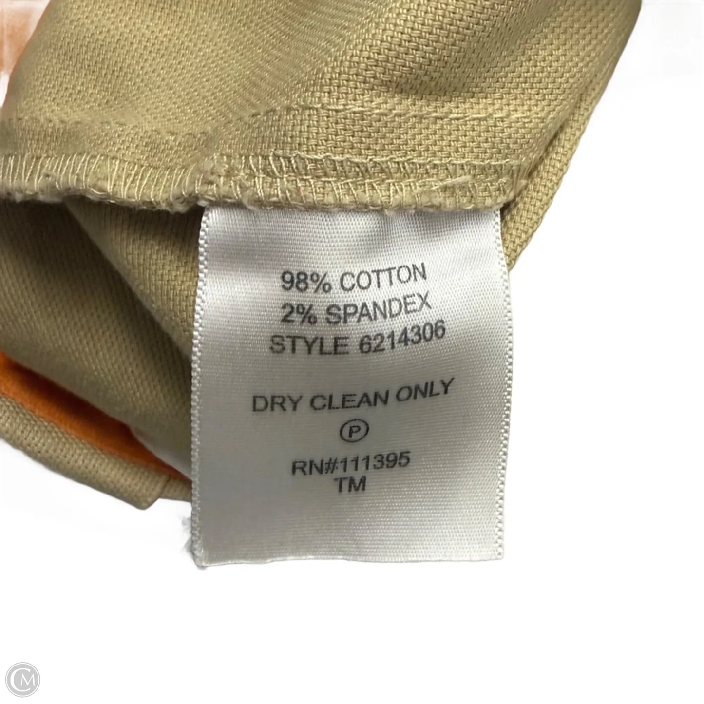 Pants Designer By Tory Burch In Tan, Size: 4