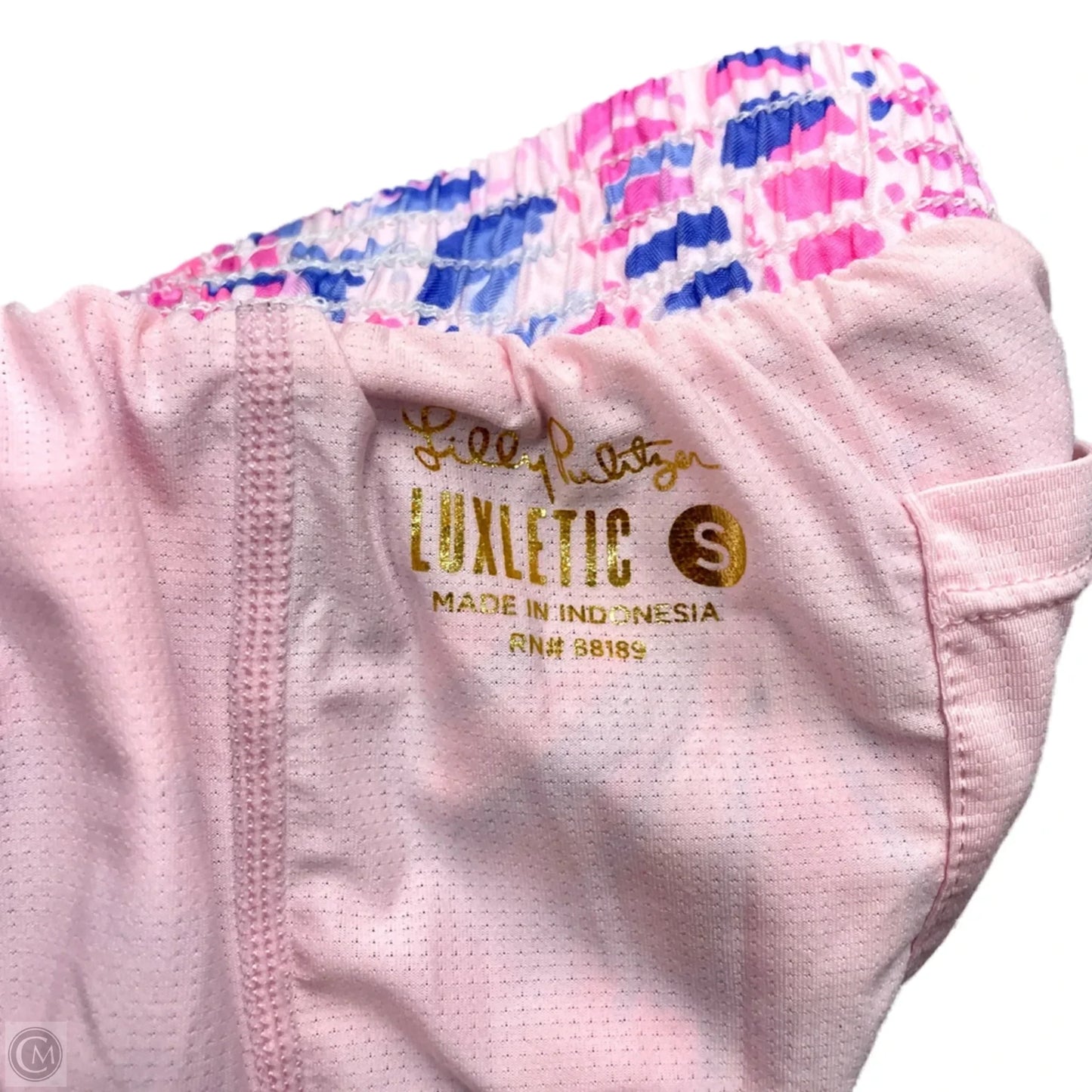 Shorts Designer By Lilly Pulitzer In Pink & Purple, Size: S