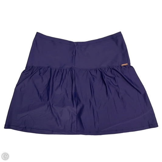 Swimsuit Bottom By Clothes Mentor In Navy, Size: 3x