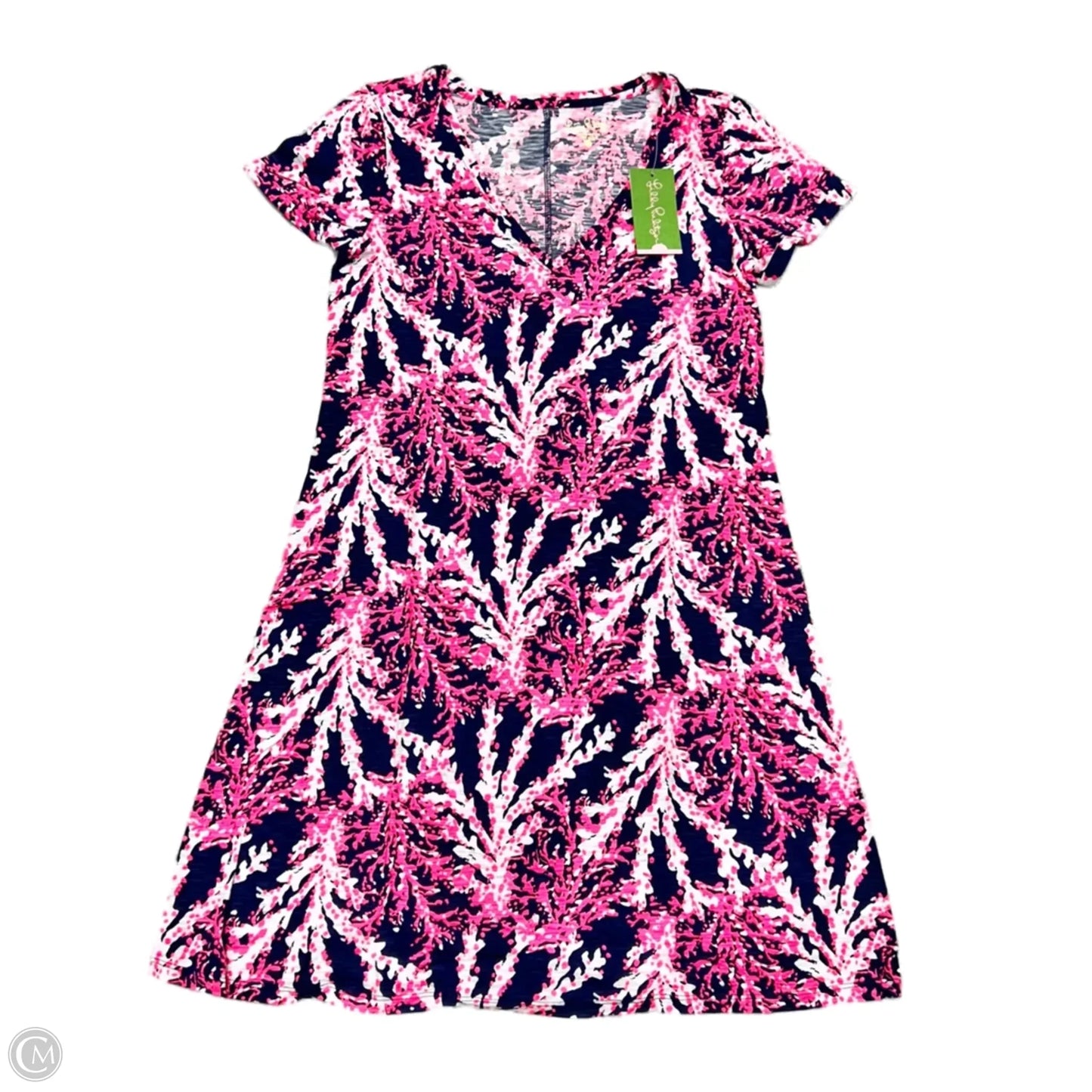 Dress Designer By Lilly Pulitzer In Blue & Pink, Size: S