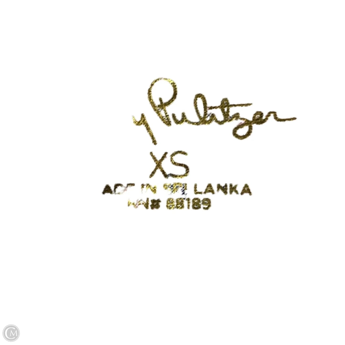 Top Long Sleeve Designer By Lilly Pulitzer In Blue & Pink, Size: Xs