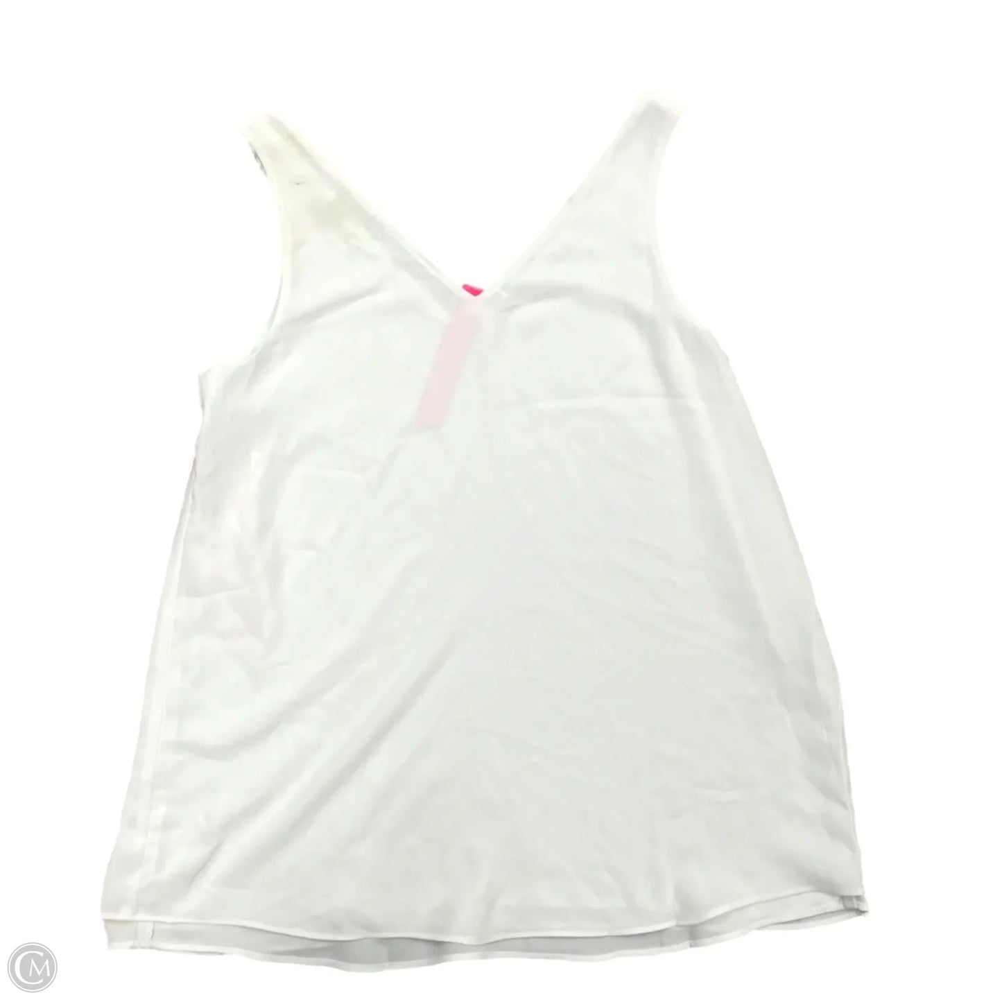 Top Sleeveless Designer By Lilly Pulitzer In White, Size: Xs