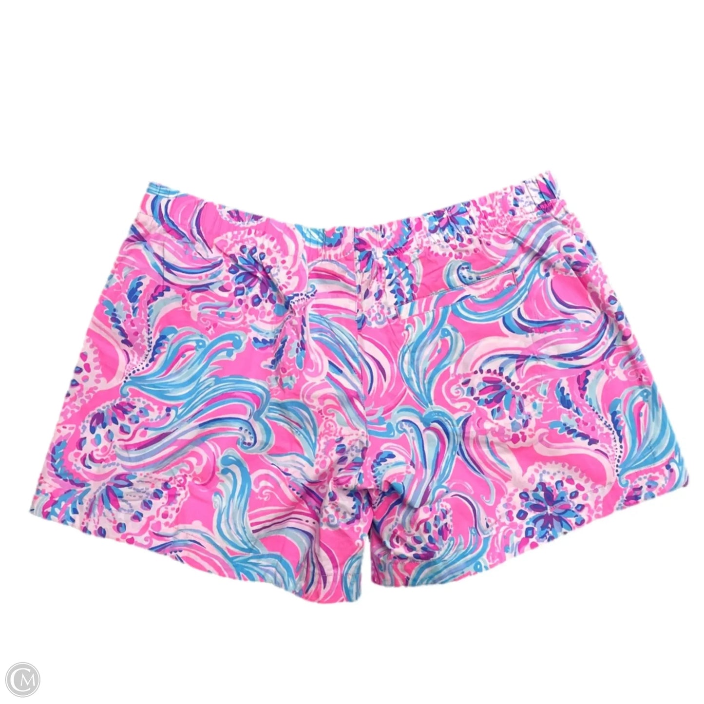 Shorts Designer By Lilly Pulitzer In Blue & Pink, Size: M