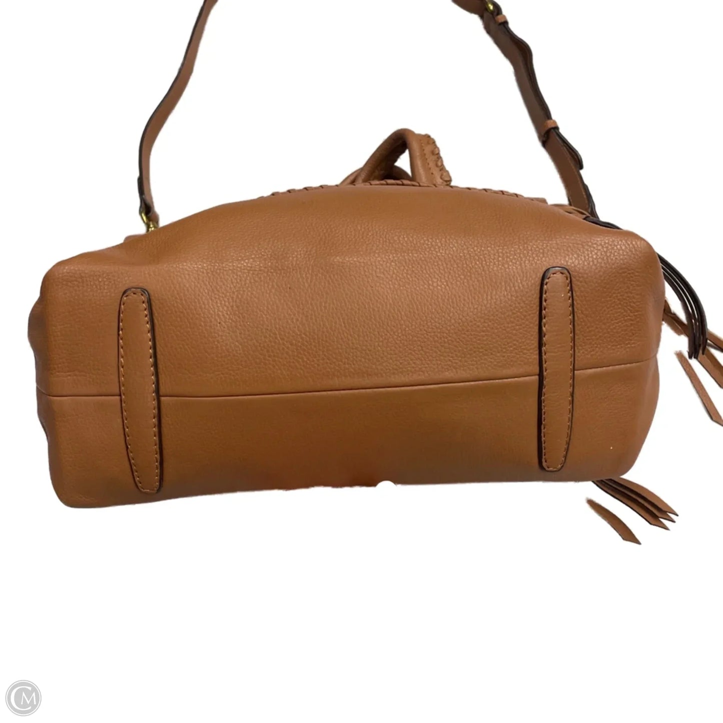 Handbag Leather By Oryany, Size: Medium