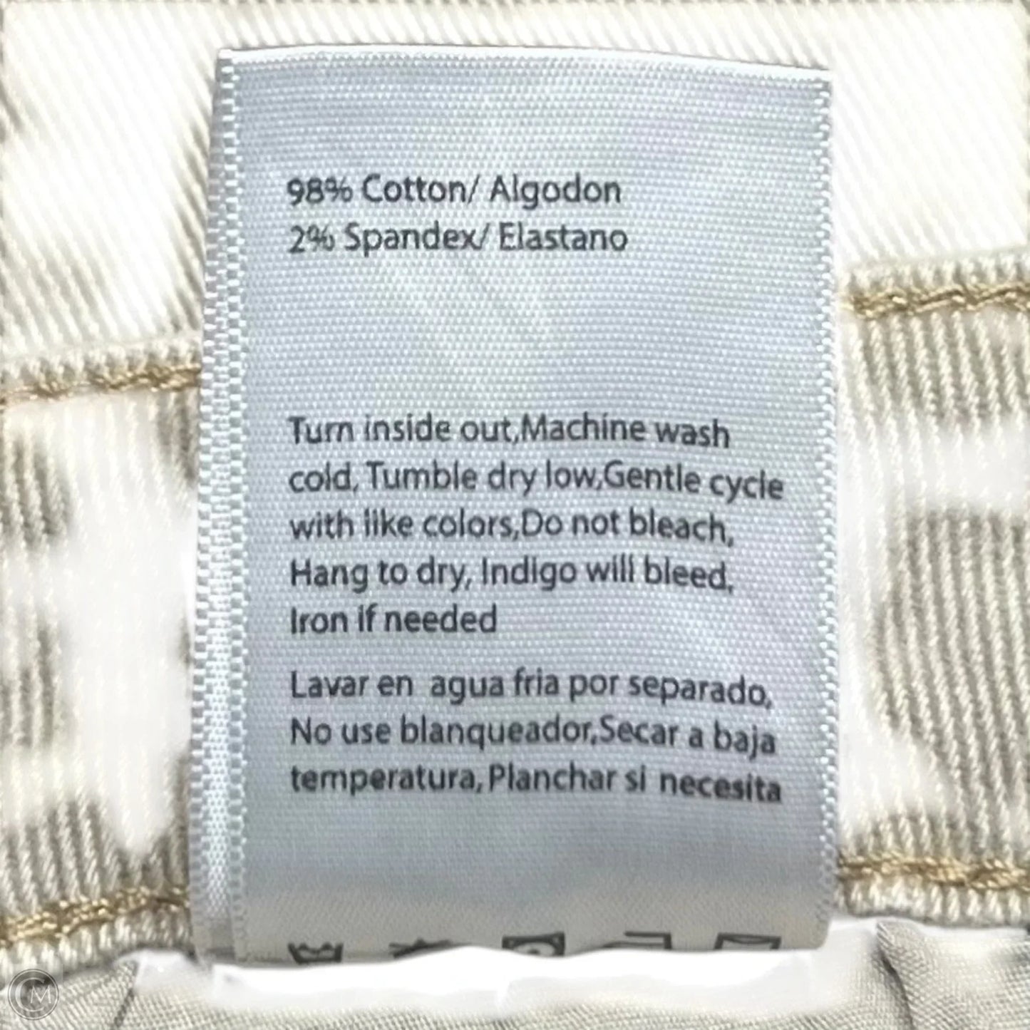 Jeans Flared By Risen In Tan, Size: 16