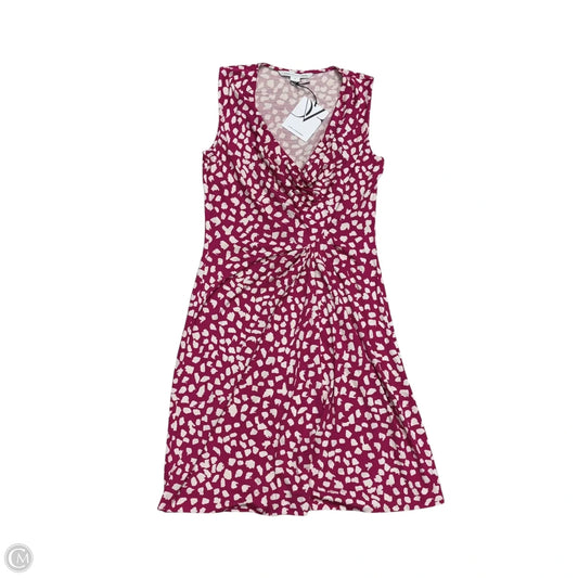 Dress Designer By Diane Von Furstenberg In Pink & White, Size: 6