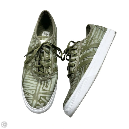 Shoes Sneakers By Adidas In Green, Size: 11