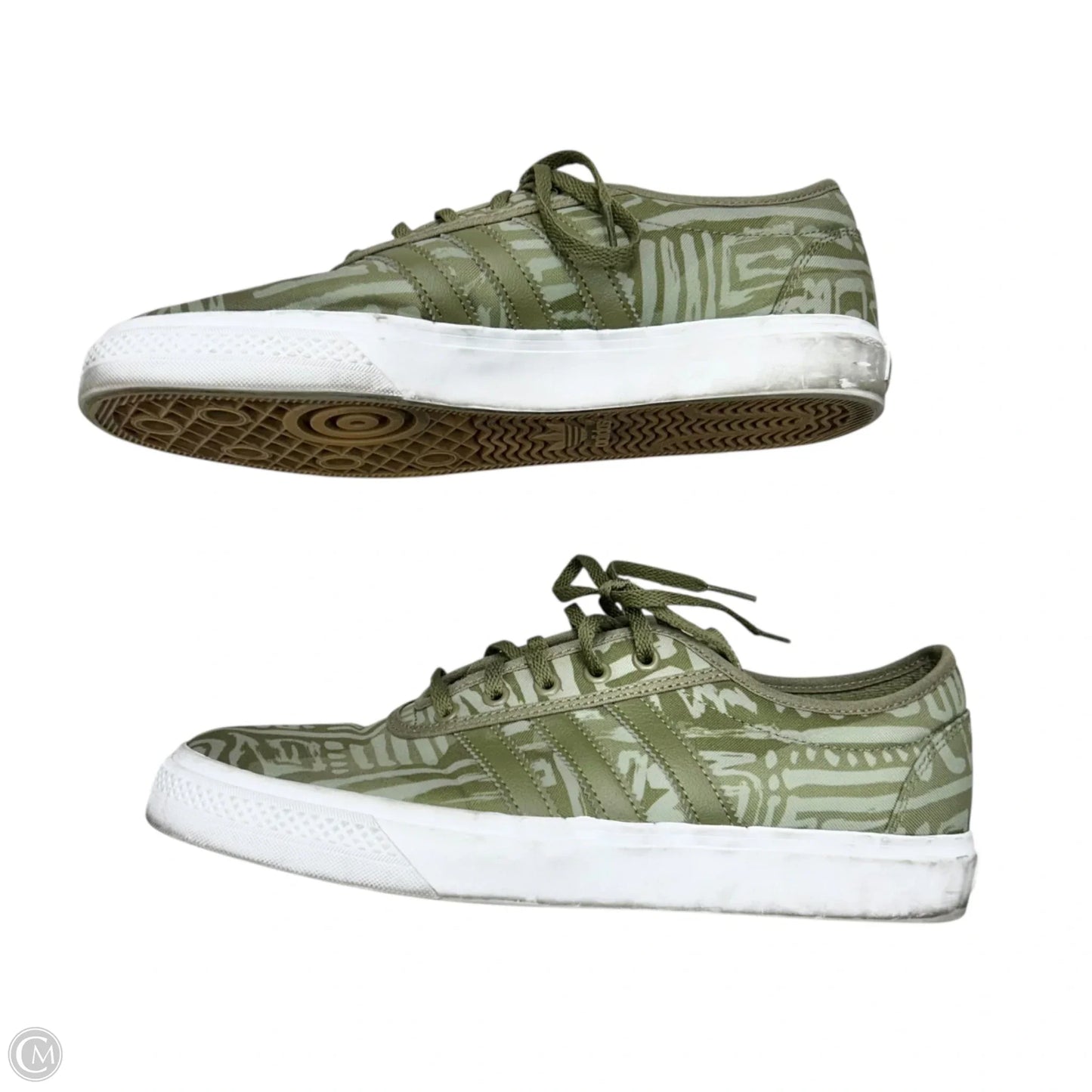 Shoes Sneakers By Adidas In Green, Size: 11