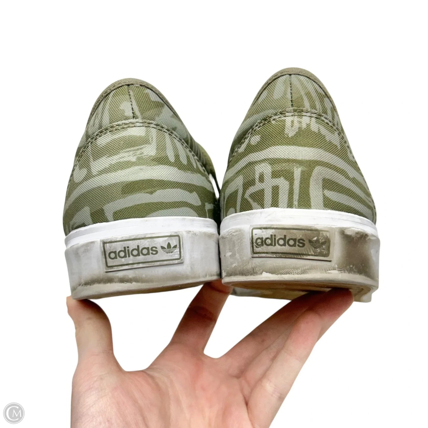 Shoes Sneakers By Adidas In Green, Size: 11