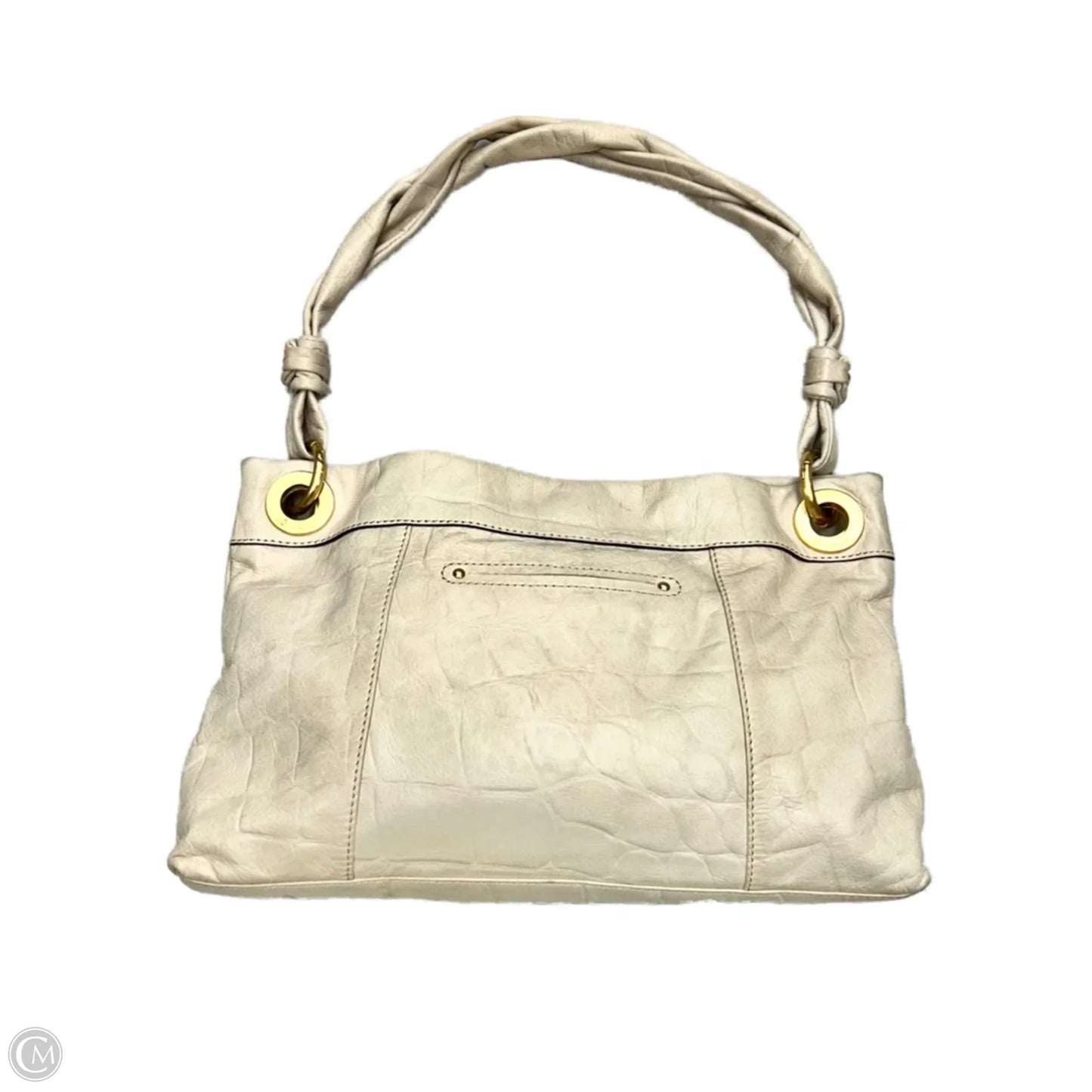 Handbag Leather By B. Makowsky, Size: Medium