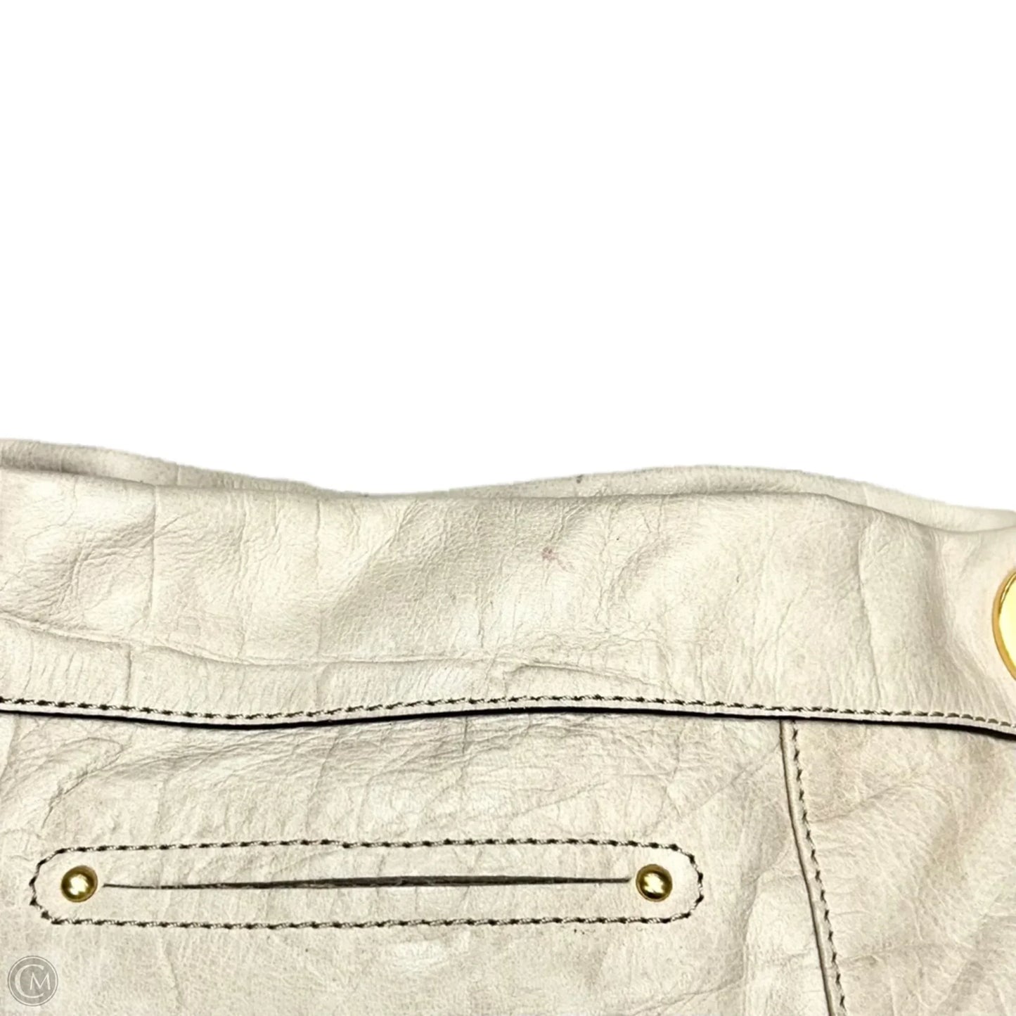 Handbag Leather By B. Makowsky, Size: Medium