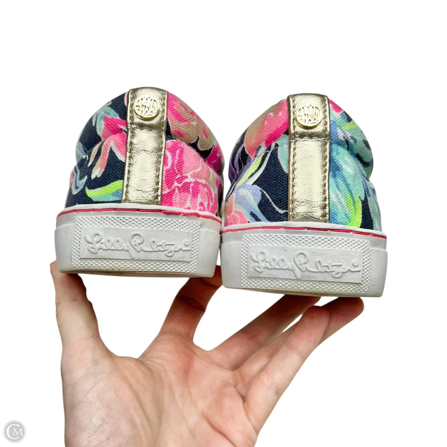 Shoes Designer By Lilly Pulitzer In Multi-colored, Size: 9