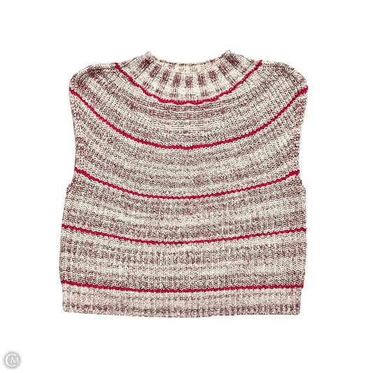 Sweater Short Sleeve By Daily Practice By Anthropologie In Pink, Size: S