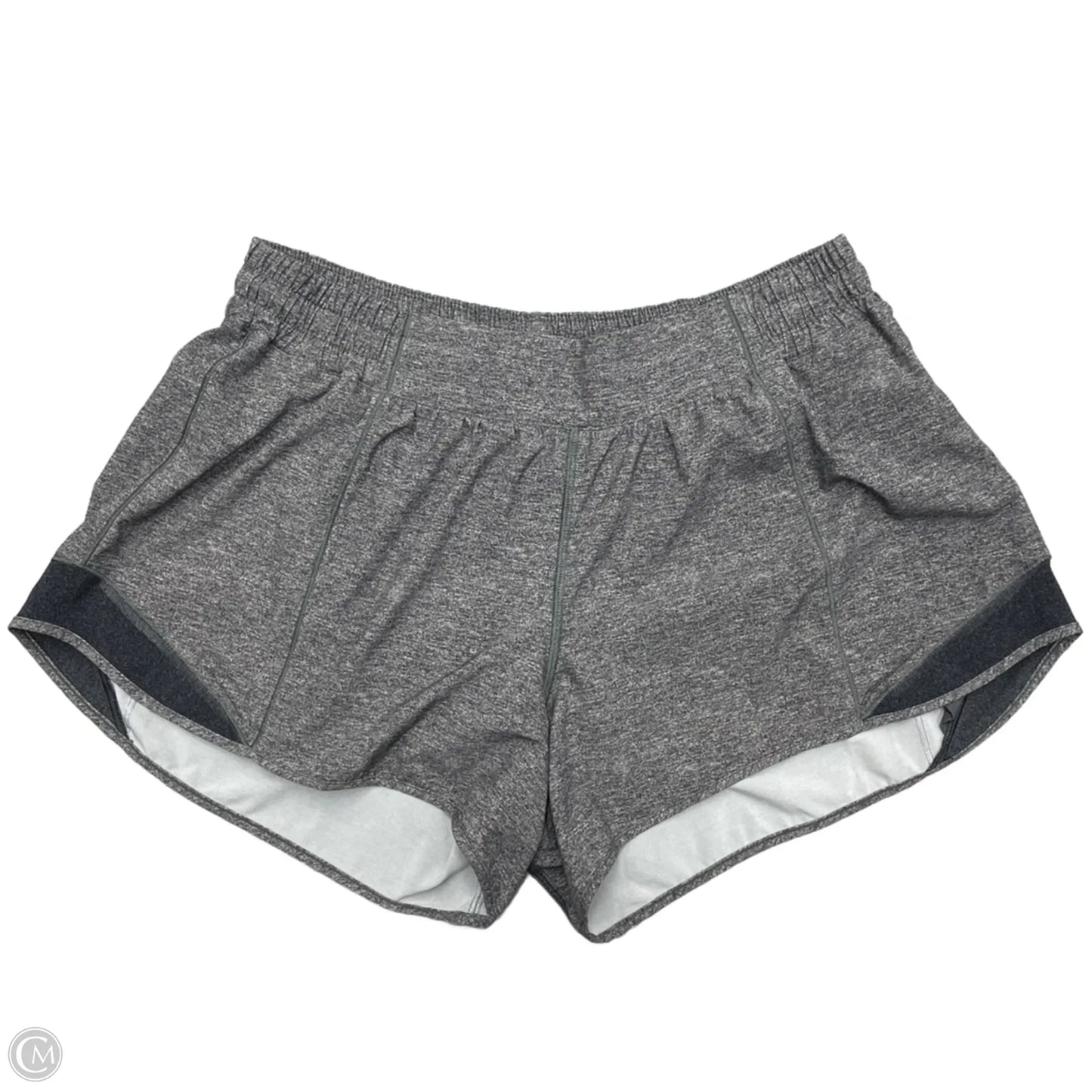 Athletic Shorts By Lululemon In Grey, Size: 14