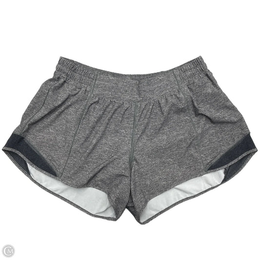Athletic Shorts By Lululemon In Grey, Size: 14