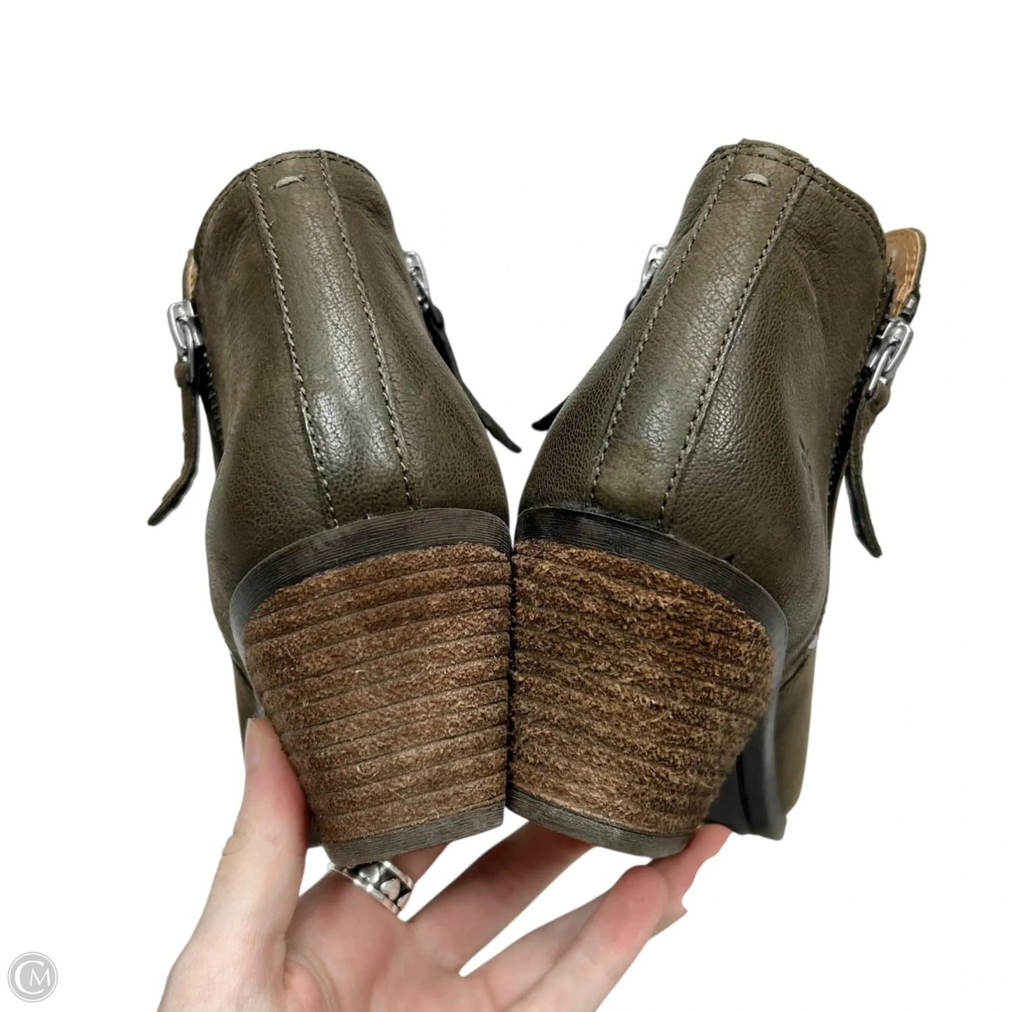 Boots Designer By Frye In Brown, Size: 6