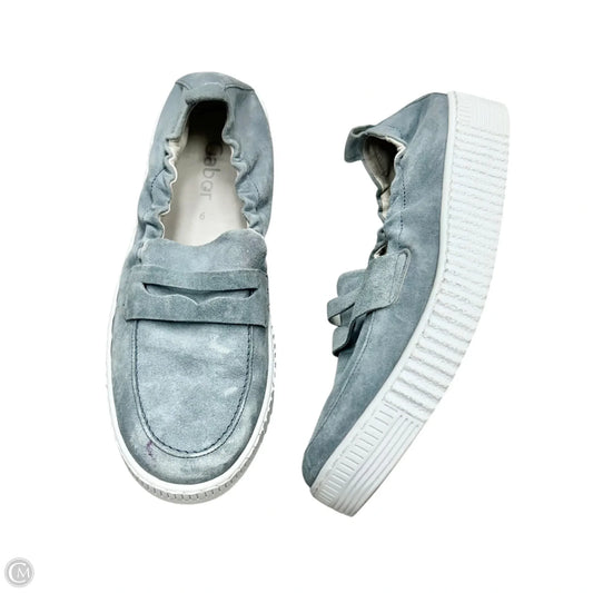 Shoes Sneakers By Gabor In Blue, Size: 9