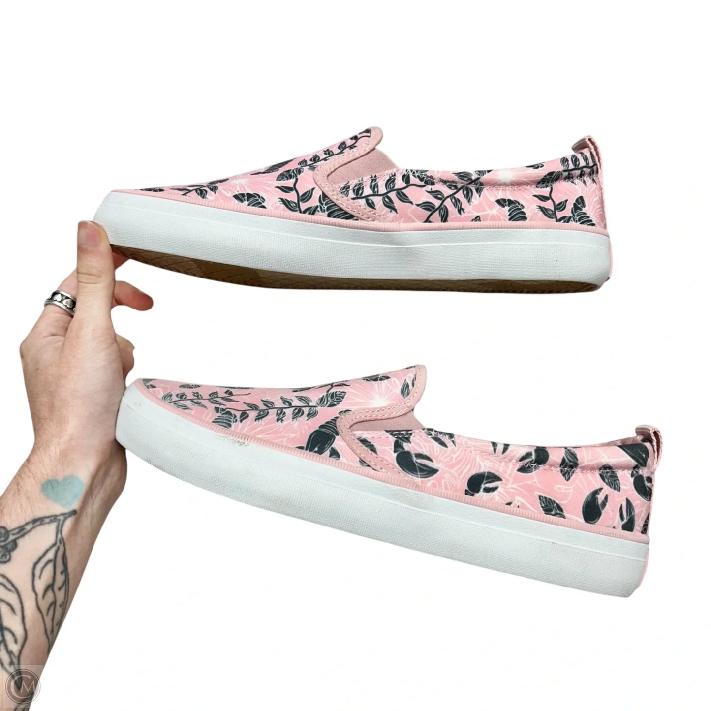 Shoes Sneakers By Sperry In Pink, Size: 9