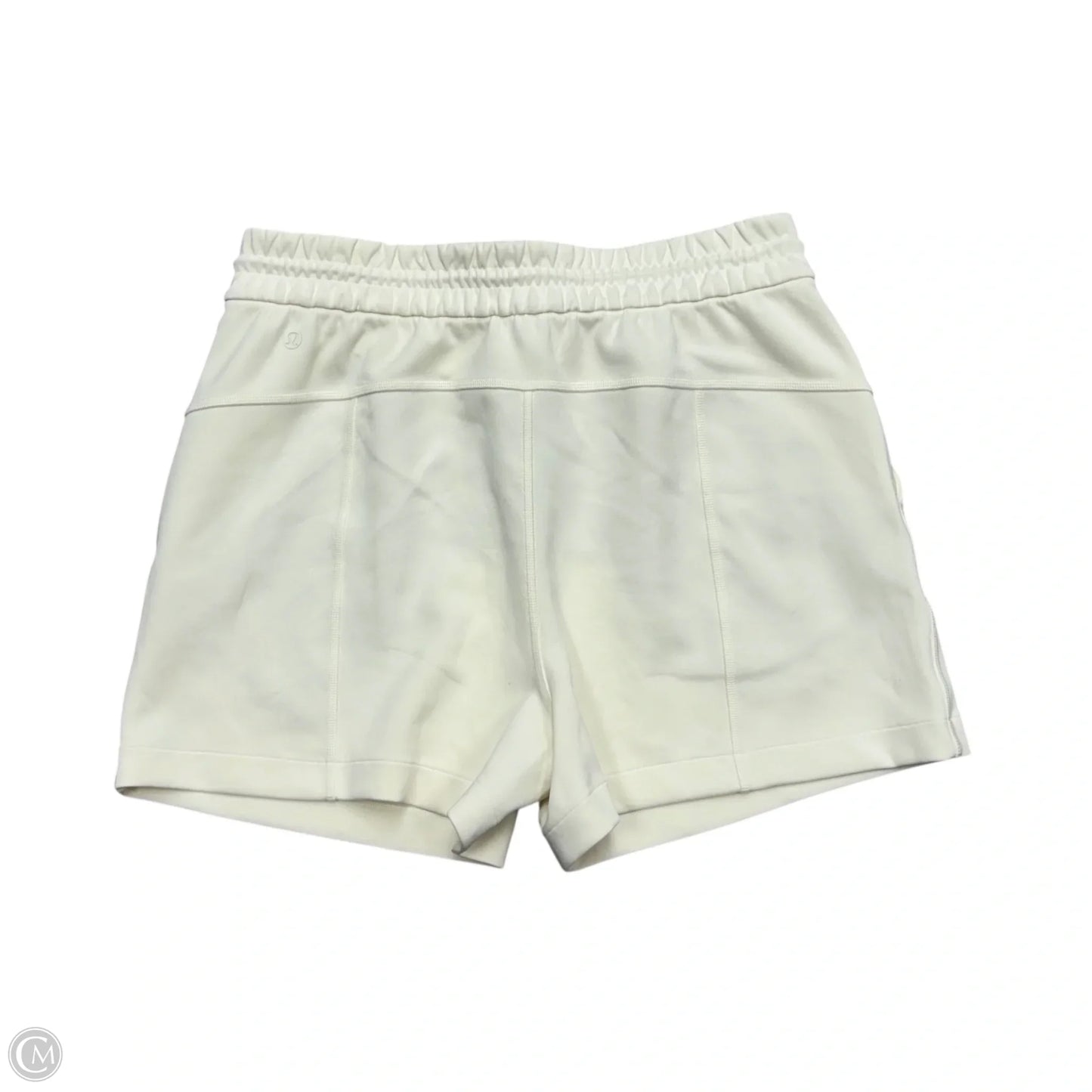 Athletic Shorts By Lululemon In Ivory, Size: M