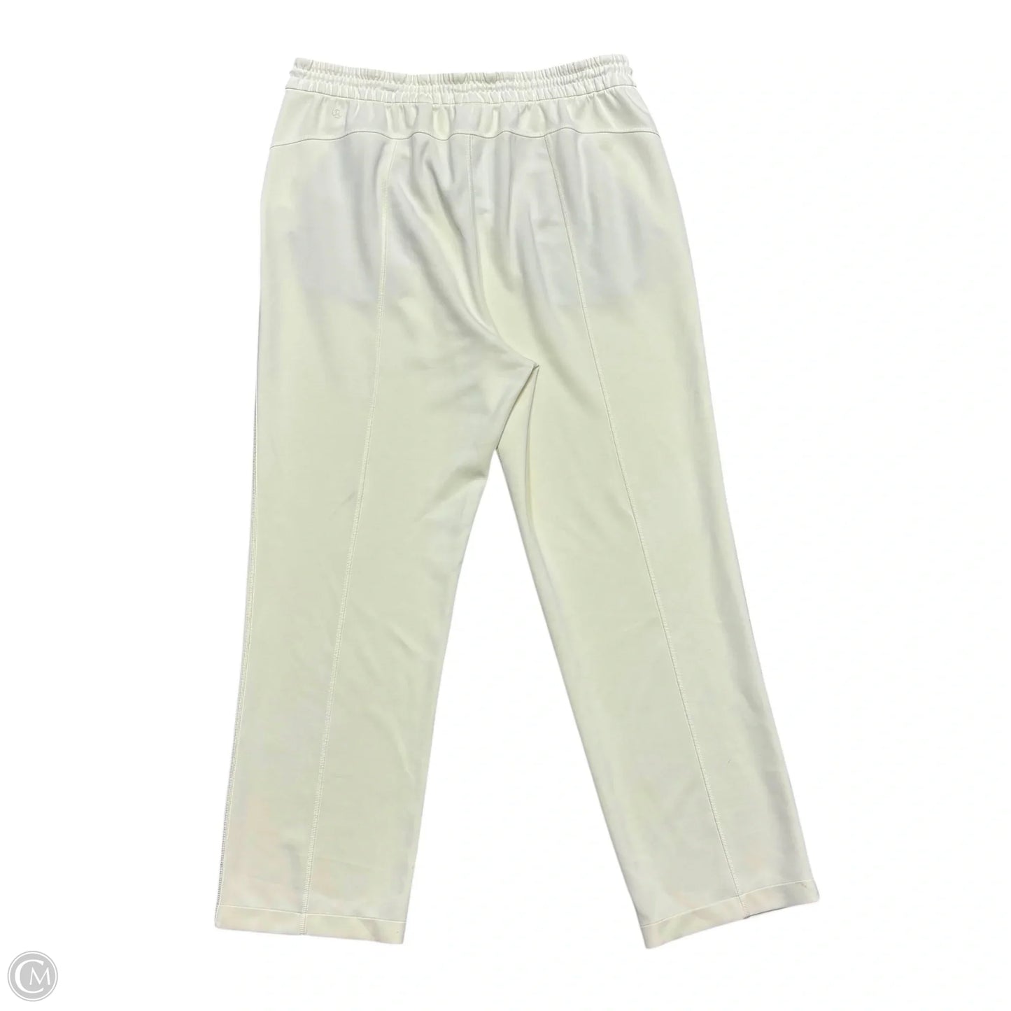 Athletic Pants By Lululemon In Ivory, Size: Xl