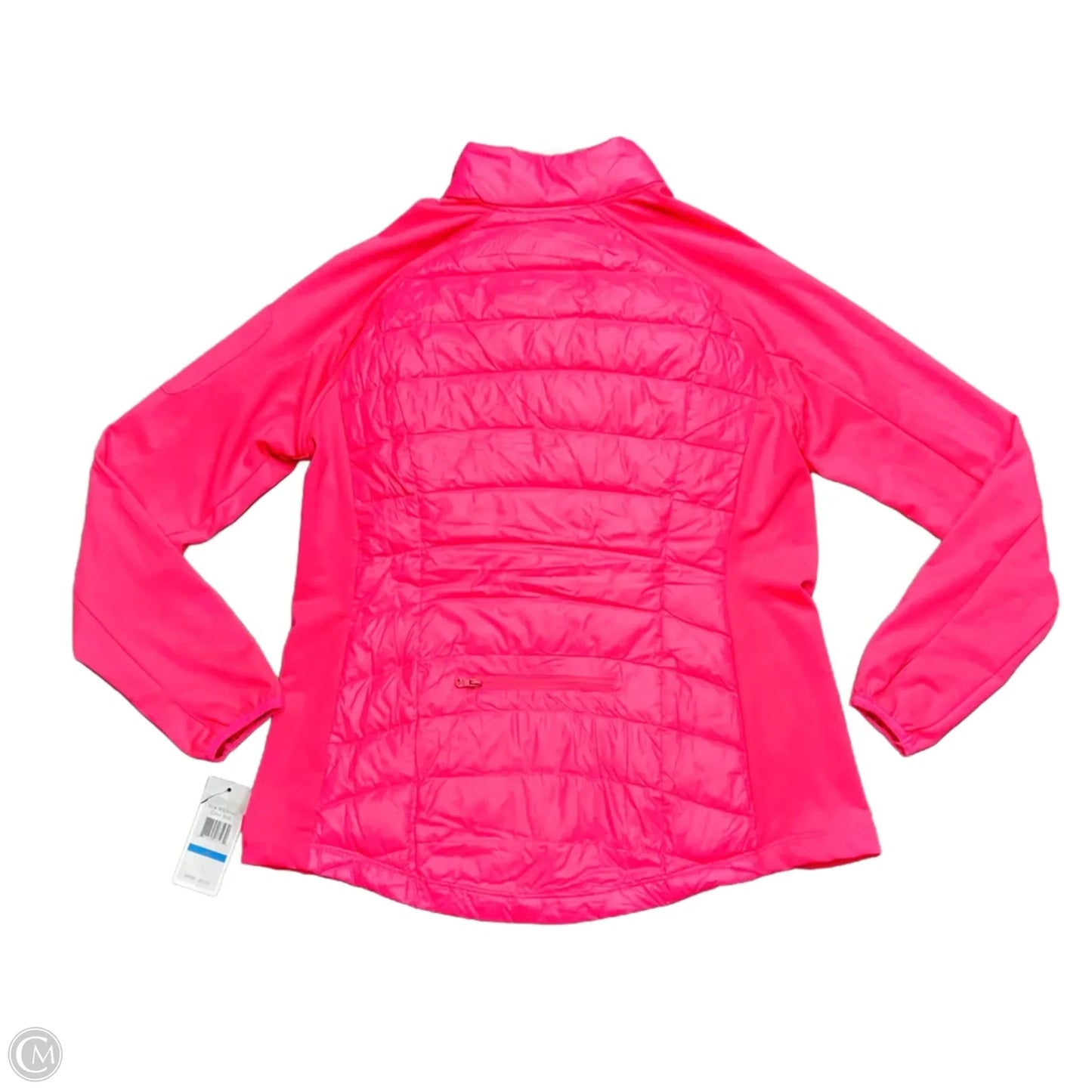 Jacket Puffer & Quilted By Calvin Klein Performance In Pink, Size: Xl