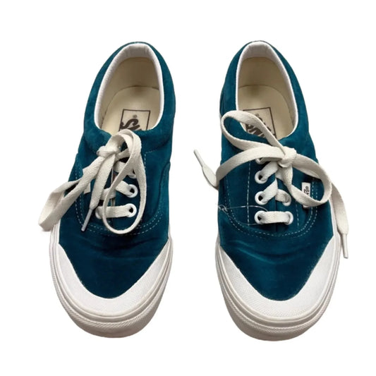 Shoes Sneakers By Vans In Teal, Size: 6