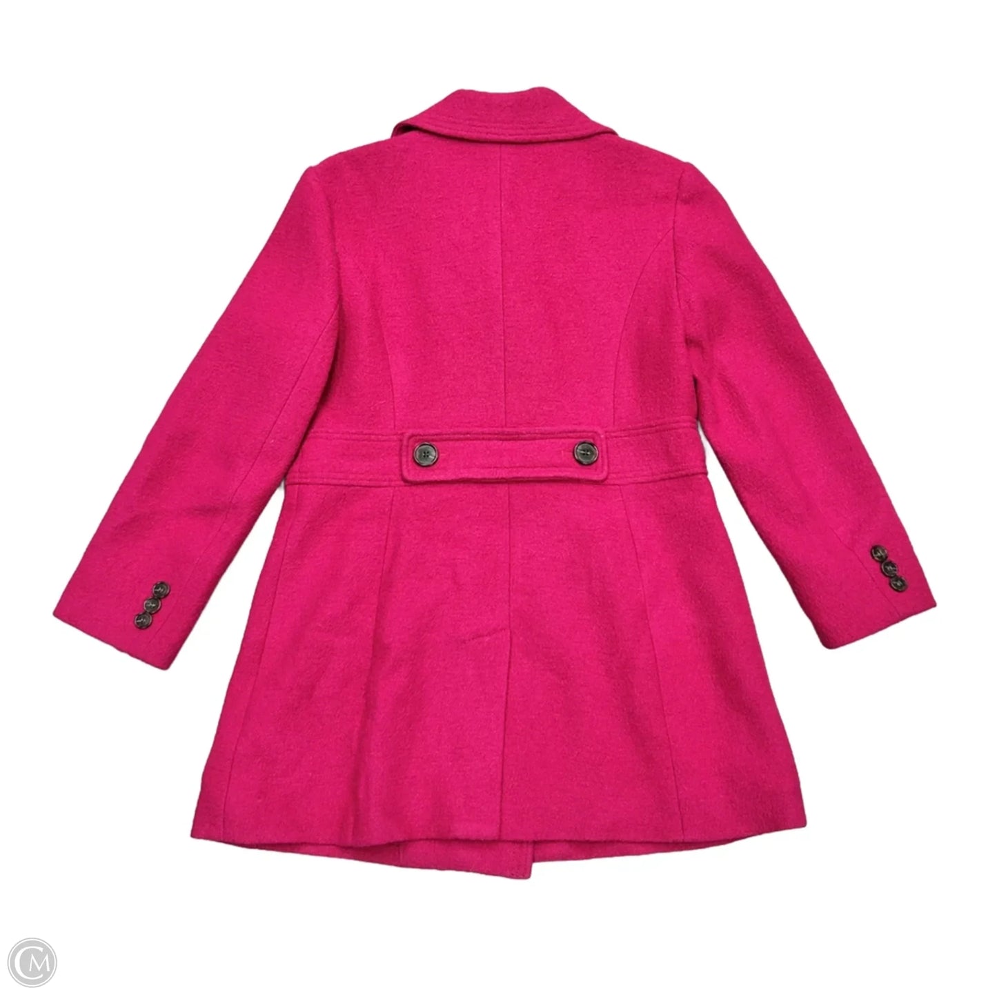 Coat Peacoat By Loft In Pink, Size: S