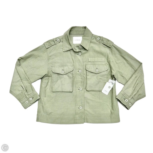 Jacket Shirt By Lucky Brand In Green, Size: Xs
