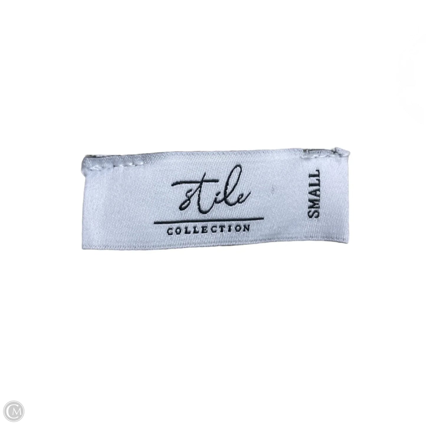 Jeans Straight By Stile In Striped Pattern, Size: S