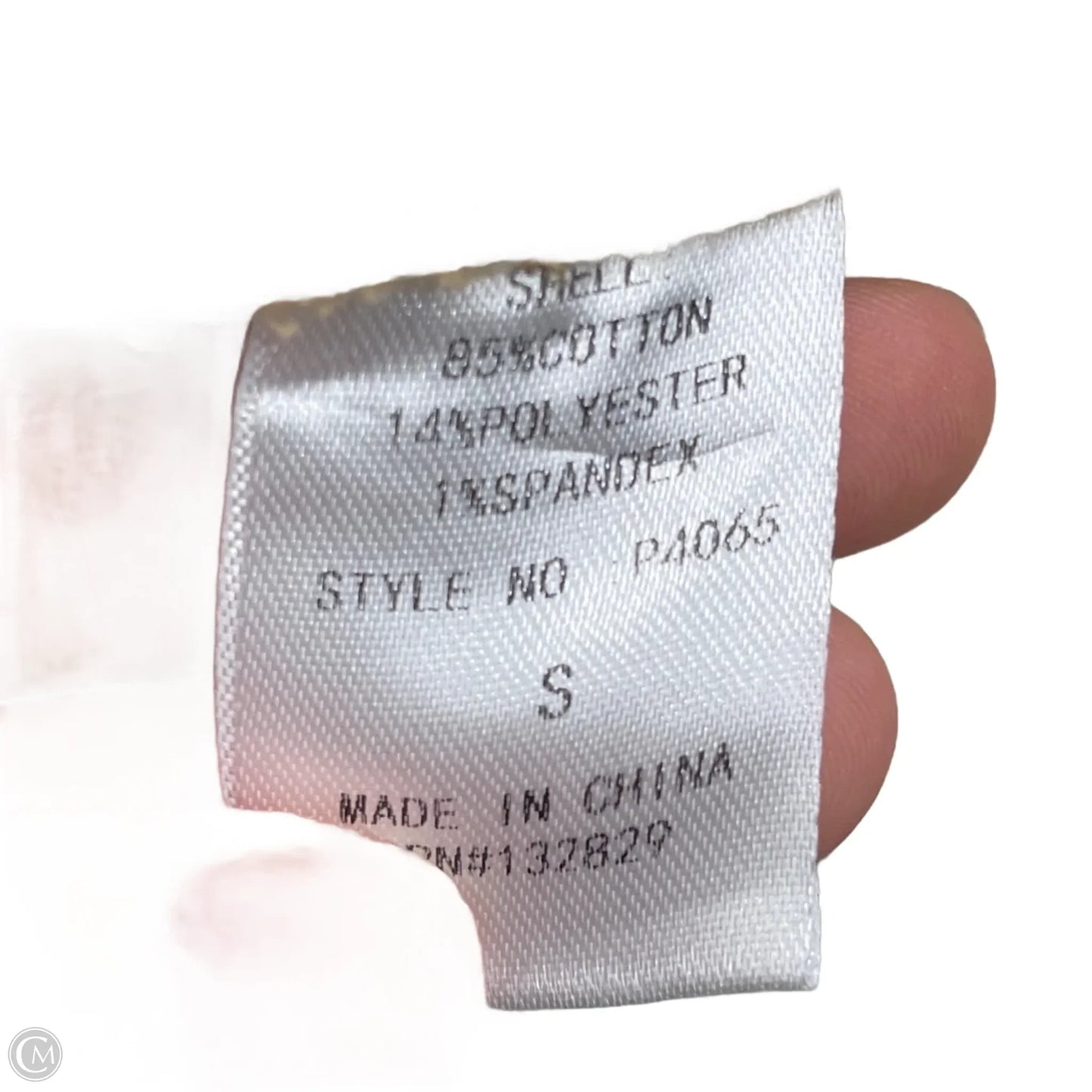 Jeans Straight By Stile In Striped Pattern, Size: S